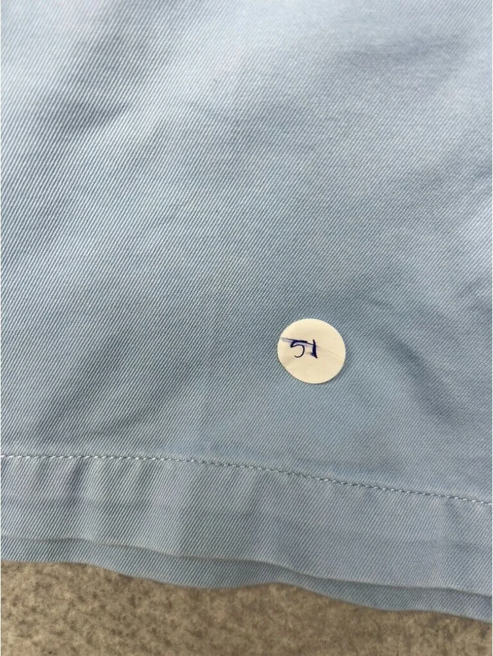 Vineyard Vines Breaker Shorts Mens 36 Light Blue Chino Preppy Coastal Old Money